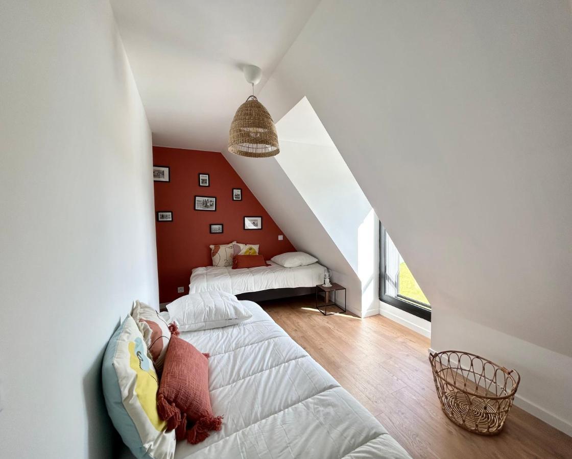 Superbe Villa Tout Confort Avec Piscine Chauffee Er Couverte Et Spa A 2 Pas De La Plage Fouesnant Eksteriør bilde