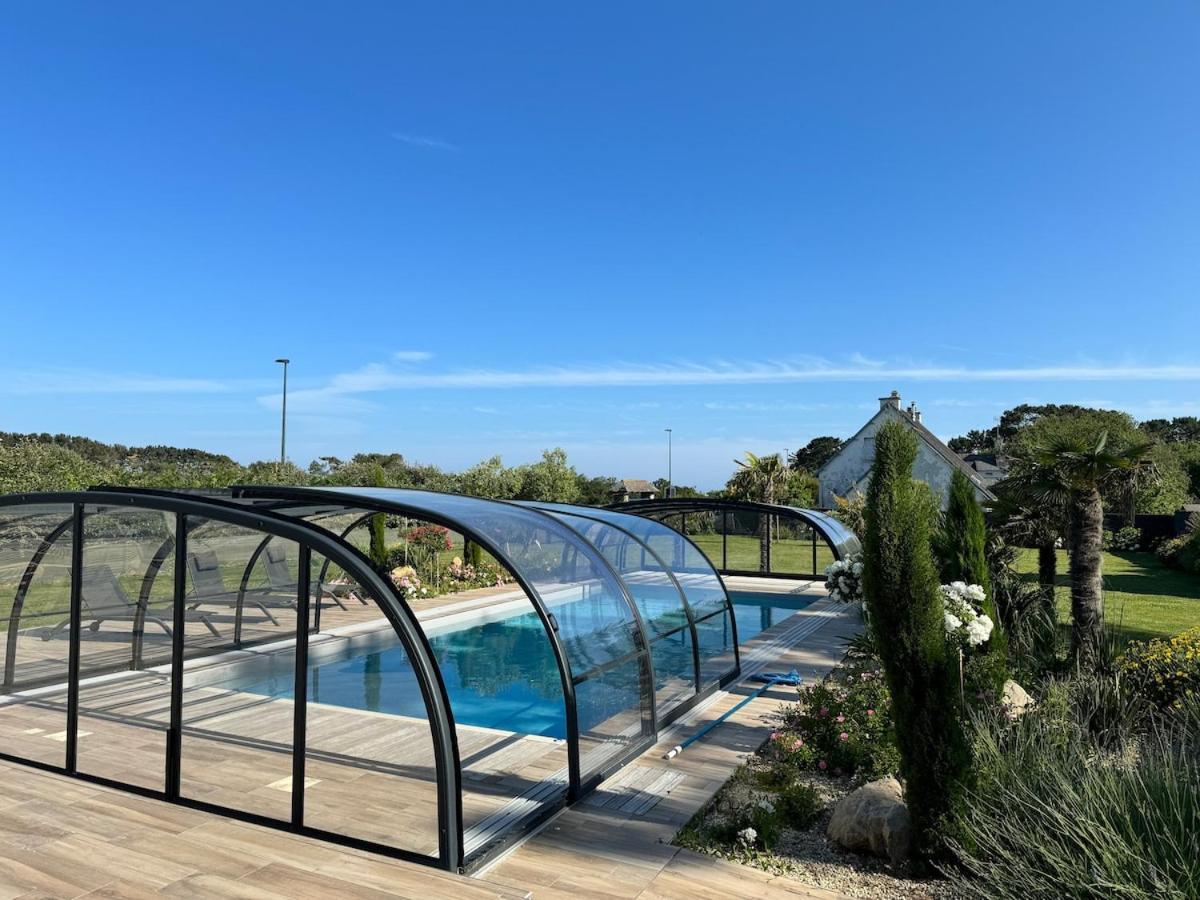 Superbe Villa Tout Confort Avec Piscine Chauffee Er Couverte Et Spa A 2 Pas De La Plage Fouesnant Eksteriør bilde