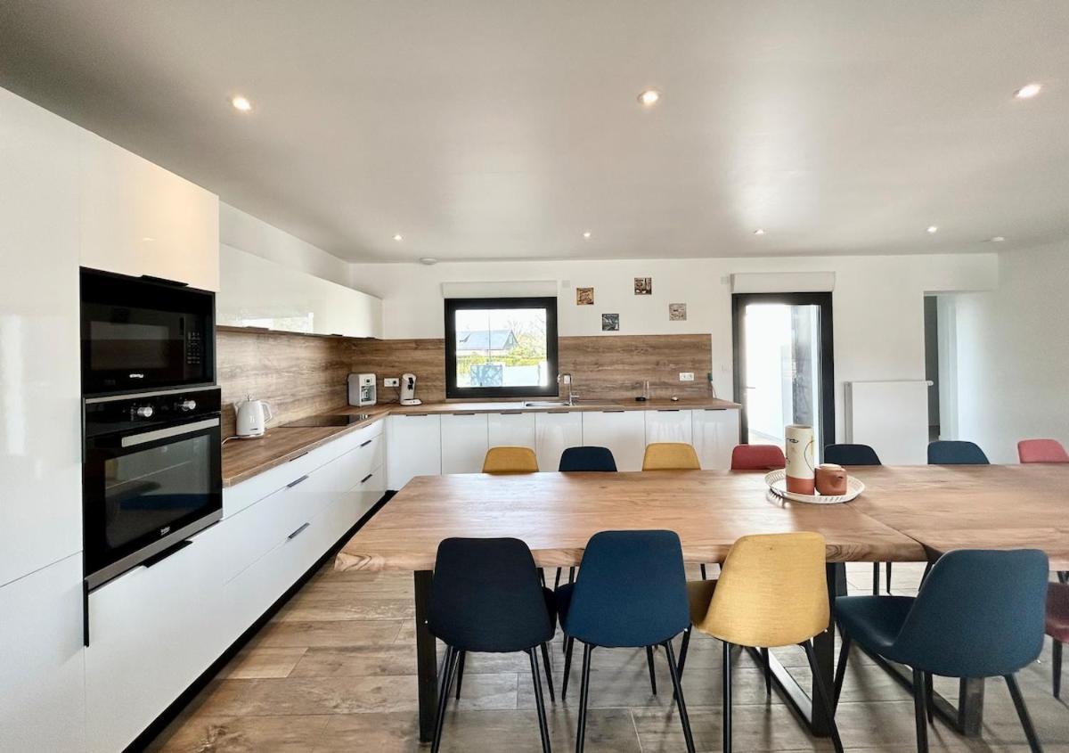 Superbe Villa Tout Confort Avec Piscine Chauffee Er Couverte Et Spa A 2 Pas De La Plage Fouesnant Eksteriør bilde